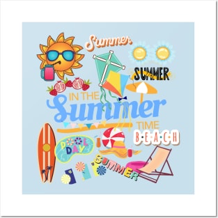 Summer Time Posters and Art